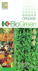 Organic K-BioGreen von K-Link - Die gesunde Nahrungsergnzung aus biologischen Produkten.